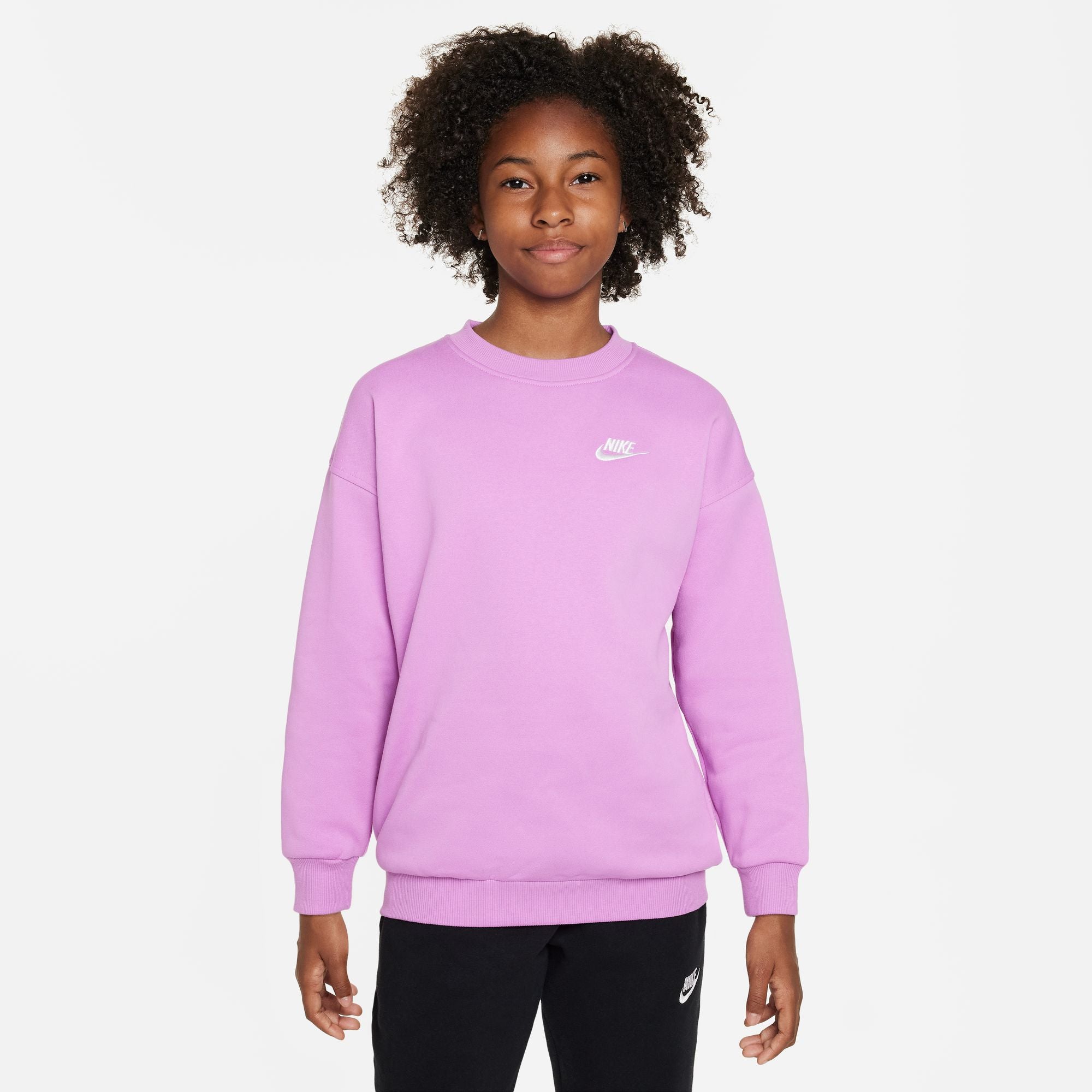 Girls'/Boys' Nike Youth Club Fleece Oversized Sweatshirt