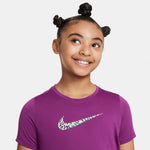 Girls' Nike Youth One T-Shirt - 503 VIOL