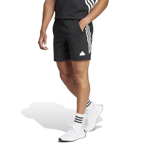 Men's Adidas 7" Future Icons 3-Stripes Shorts - BLACK