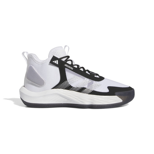 Men's Adidas Adizero Select Basketball Shoes - WHITE