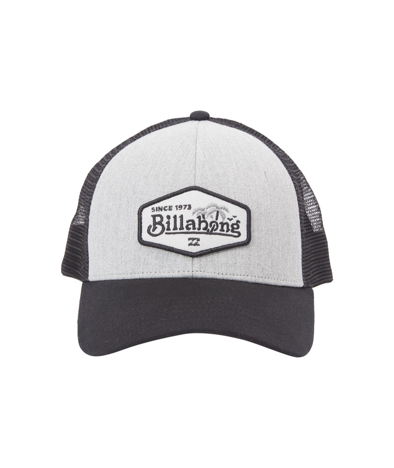 Men's Billabong Walled Trucker Hat - BGY BLAC