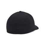 Men's Under Armour ArmourVent Stretch Fit Hat - 002 - BLACK