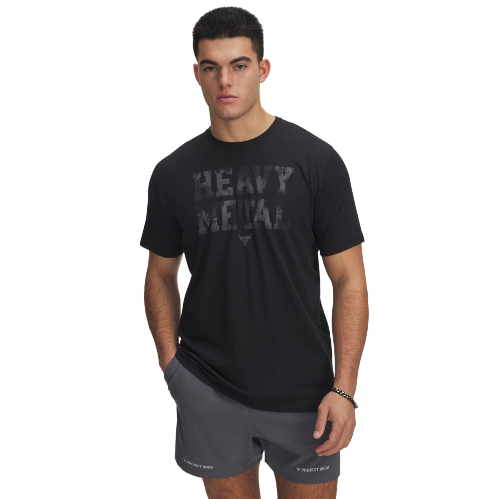 Men's Under Armour Project Rock Heavy Metal T-Shirt – eSportingEdge