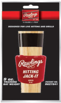 Rawlings Hitting Jack-It Bat Weight 9oz