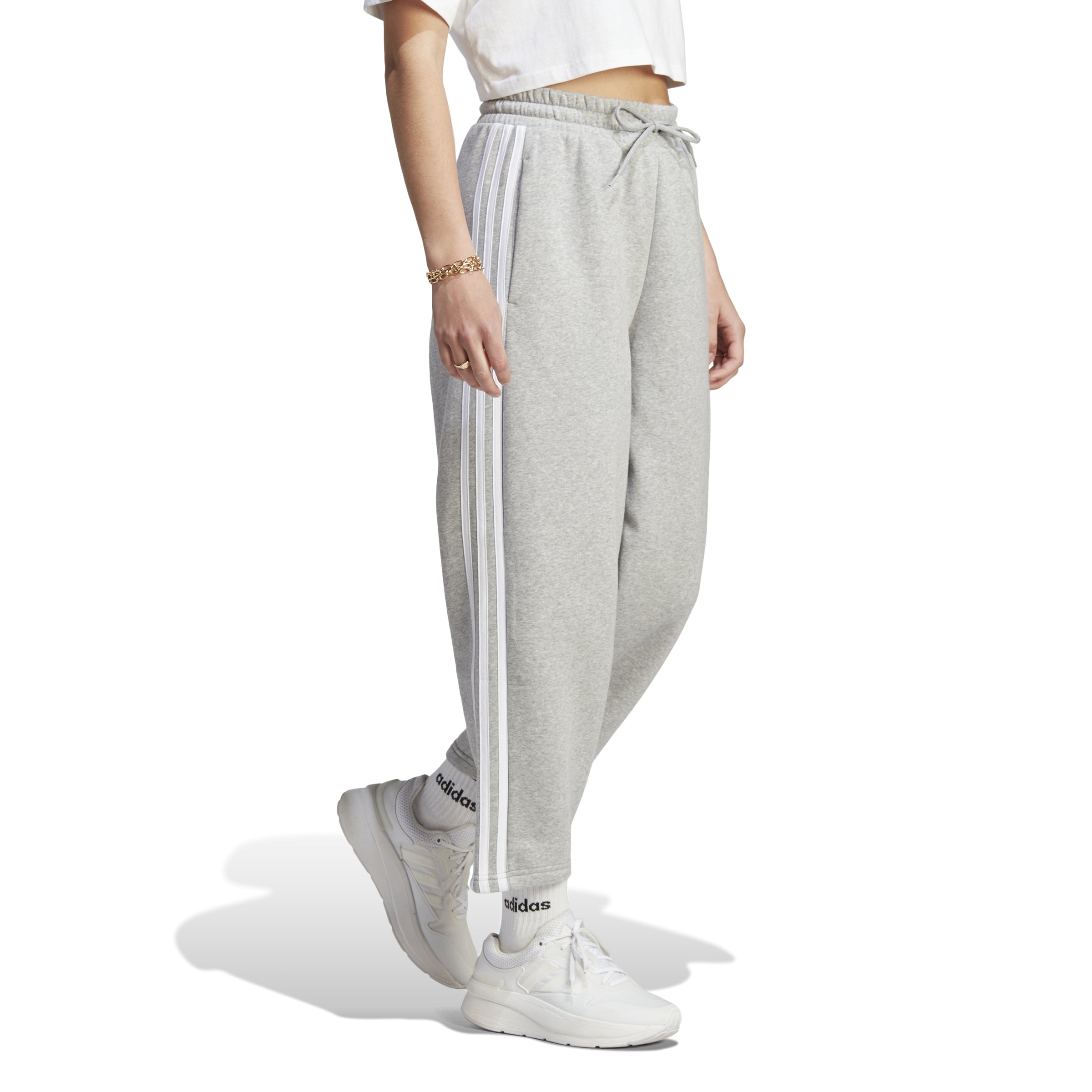 Women's Adidas Essential Studio Fleece Pants – Brine Sporting Goods