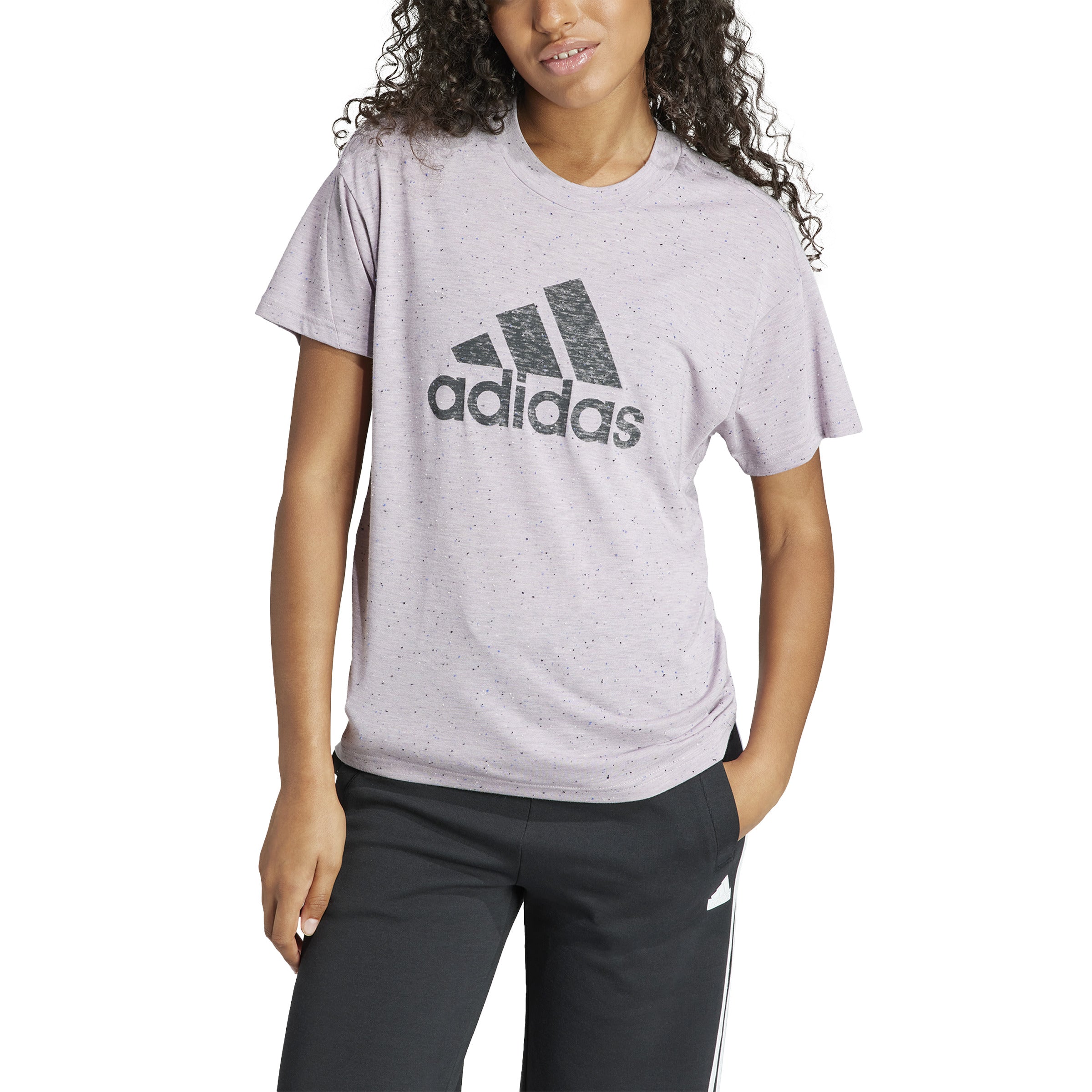 Women\'s Adidas Future Icons Winners 3.0 T-Shirt - Fig – eSportingEdge