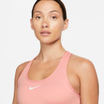Women's Nike Medium Support Swoosh Bra - 618REDST