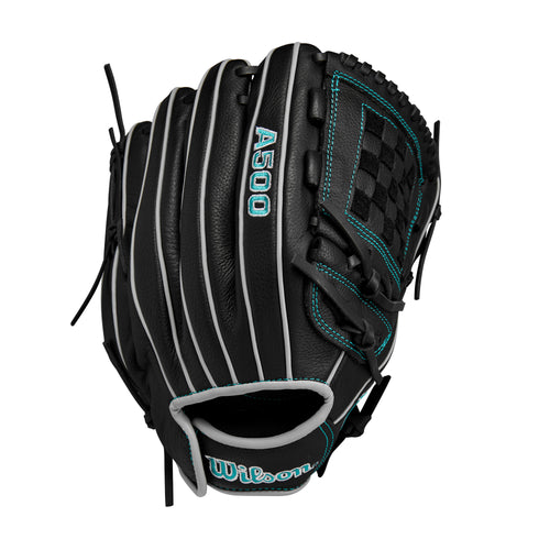 Youth Wilson A500 Siren 12" Infield Fastpitch Softball Glove - Left Handed Throwing