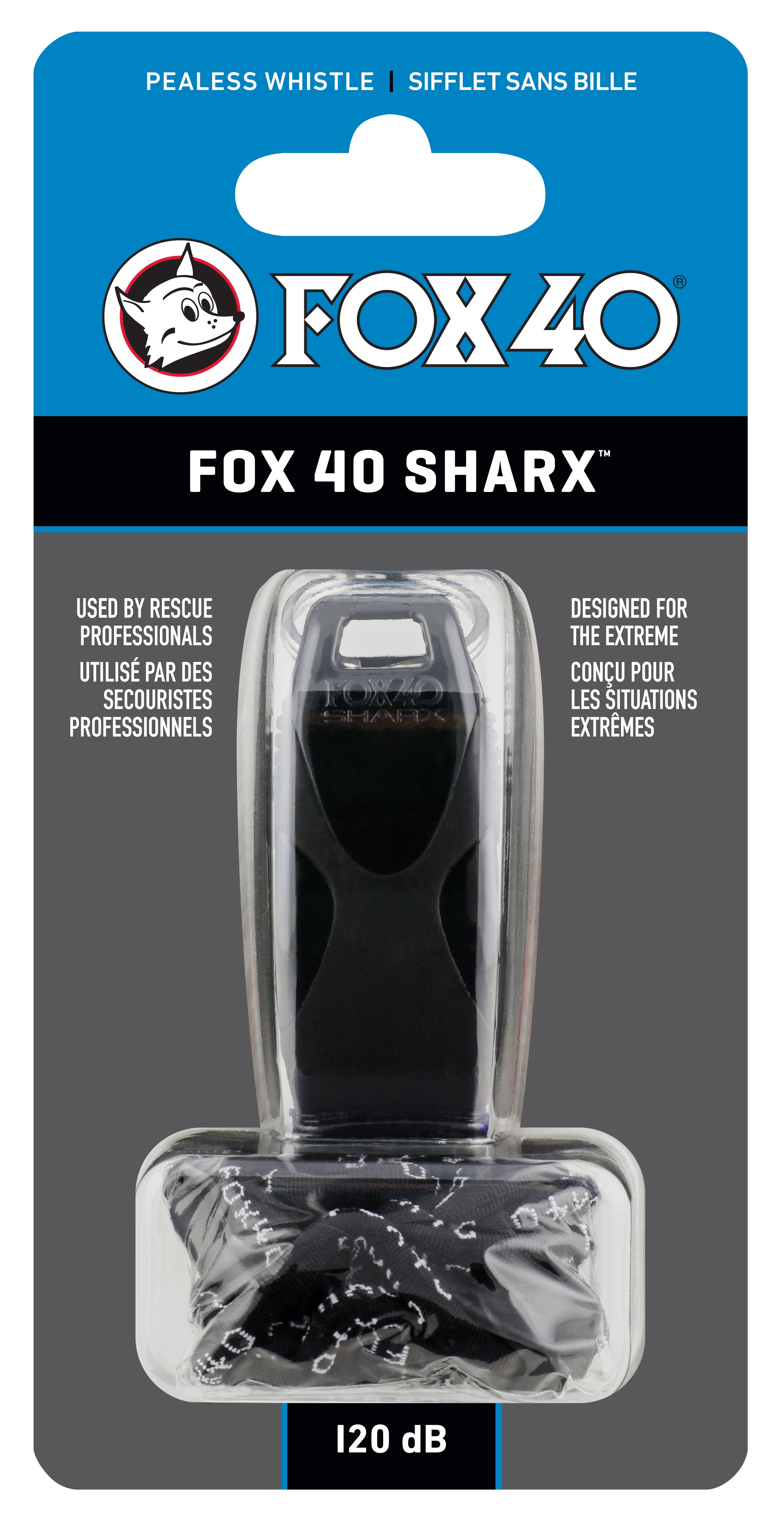Fox 40 Sharx Whistle & Lanyard – eSportingEdge