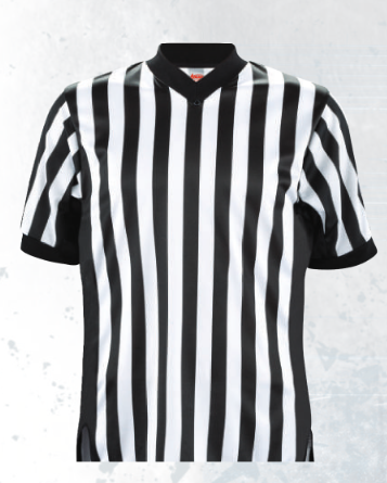Adams Basketball Referee Shirt With Side Panels