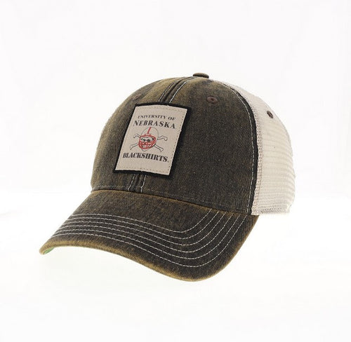 Men's Nebraska Huskers Blackshirts Legacy Patch Hat - BLACK