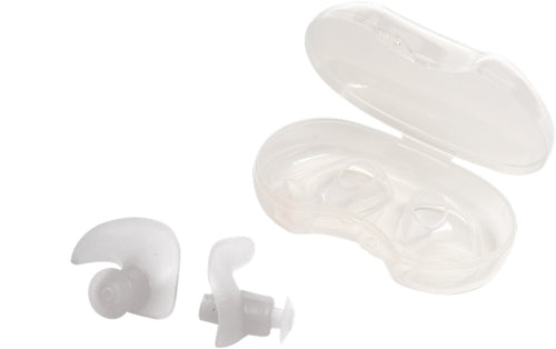 Men's/Women's TYR Silicone Molded Ear Plugs - 101 - CLEAR