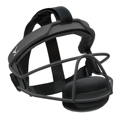 Mizuno Wire Fastpitch Softball Fielder's Face Mask - 9090 - BLACK