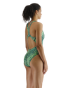 Women's TYR Durafast Lite Atolla Maxfit Swimsuit - 310 - GREEN