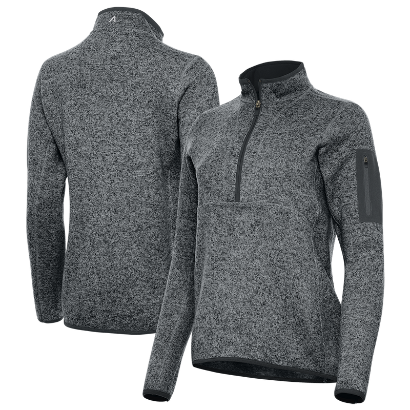 Women's Antigua Fortune 1/4 Zip Pullover - New Horizons Embroidery