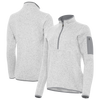 Women's Antigua Fortune 1/4 Zip Pullover - New Horizons Embroidery