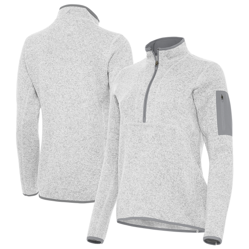 Women's Antigua Fortune 1/4 Zip Pullover - New Horizons Embroidery