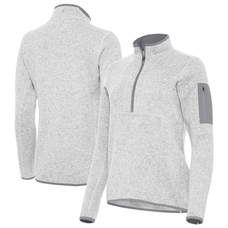 Women's Antigua Fortune 1/4 Zip Pullover - New Horizons Embroidery