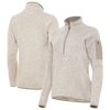 Women's Antigua Fortune 1/4 Zip Pullover - New Horizons Embroidery