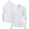 Women's Antigua Reprocess 1/4 Zip Pullover - New Horizons Embroidery