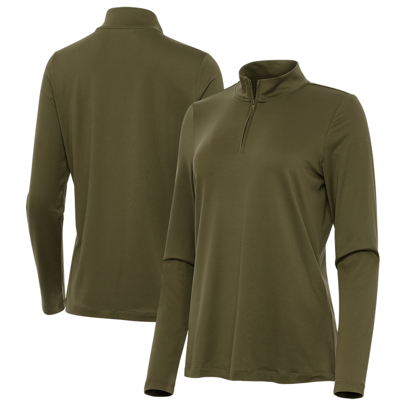 Women's Antigua Reprocess 1/4 Zip Pullover - New Horizons Embroidery