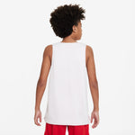 Boy's Nike Youth Reversible Culture Of Basketball Tank Top - 100 - WHITE