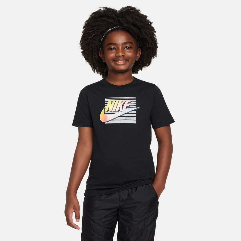 Boy's Nike Youth Sportswear T-Shirt - 010 - BLACK