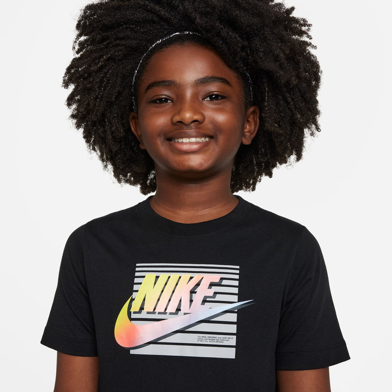 Boy's Nike Youth Sportswear T-Shirt - 010 - BLACK