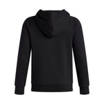 Boy's Under Armour Youth Fleece Big Logo Print Fill Hoodie - 002 - BLACK