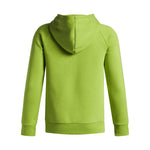 Boy's Under Armour Youth Fleece Big Logo Print Fill Hoodie - 326 - VIBE GREEN