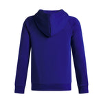 Boy's Under Armour Youth Fleece Big Logo Print Fill Hoodie - 400 - BLUE
