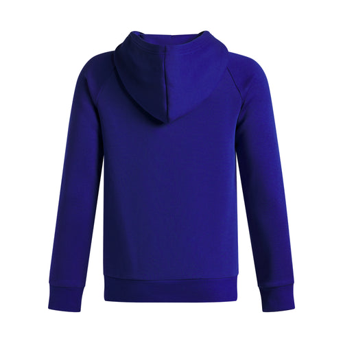 Boy's Under Armour Youth Fleece Big Logo Print Fill Hoodie - 400 - BLUE