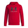 Boy's Under Armour Youth Fleece Big Logo Print Fill Hoodie - 600