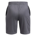 Boy's Under Armour Youth Tech Logo Short - 025 - GREY
