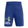 Boy's Under Armour Youth Tech Logo Short - 432 - TECH BLUE