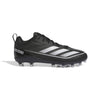 Boys' Adidas Youth AdiZero Electric.2 Football Cleats - BLACK/WHITE