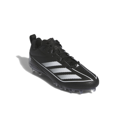 Boys' Adidas Youth AdiZero Electric.2 Football Cleats - BLACK/WHITE