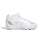 Boys' Adidas Youth AdiZero Impact .2 Football Cleats - WHITE/SILVER