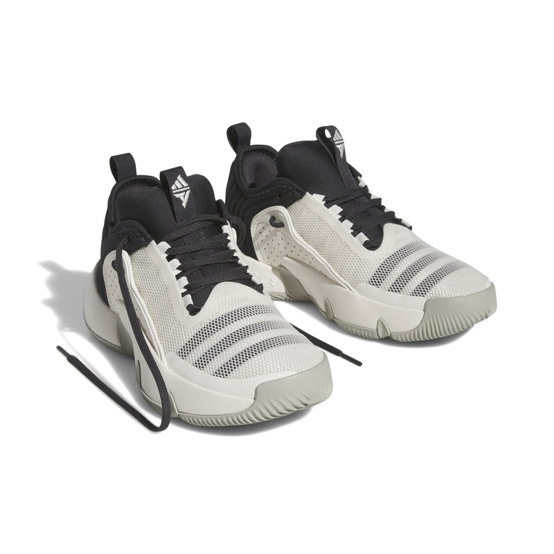 Boys' Adidas Youth Trae Unlimited Basketball Shoes - WHITE/BLACK