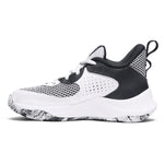 Boys'/Girl's Under Armour Kids Curry 3Z Basketball Shoes - 100 - WHITE
