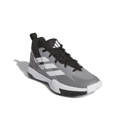 Boys'/Girls' Adidas Youth Cross Em Up Basketball Shoes - GREY