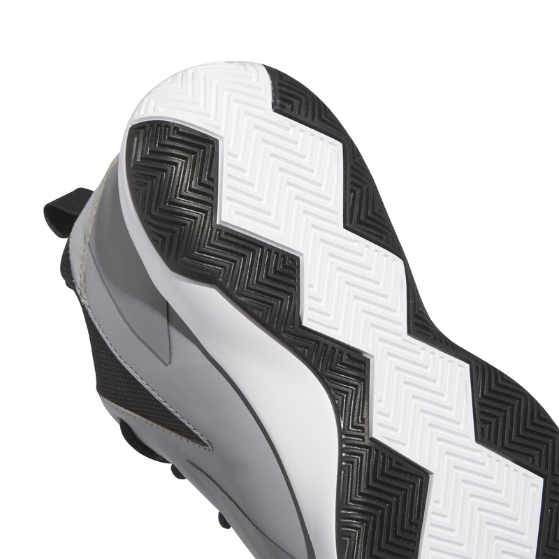 Boys'/Girls' Adidas Youth Cross Em Up Basketball Shoes - GREY