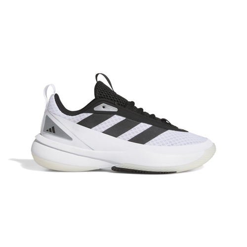 Boys'/Girls' Adidas Youth Front Court Basketball Shoes - WHITE