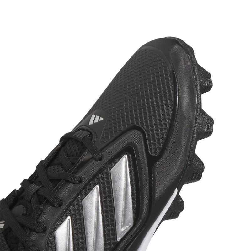 Boys'/Girls' Adidas Youth PureHustle 3 Moulded Cleats - BLACK/WHITE