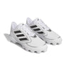 Boys'/Girls' Adidas Youth PureHustle 3 Moulded Cleats - WHITE/BLACK