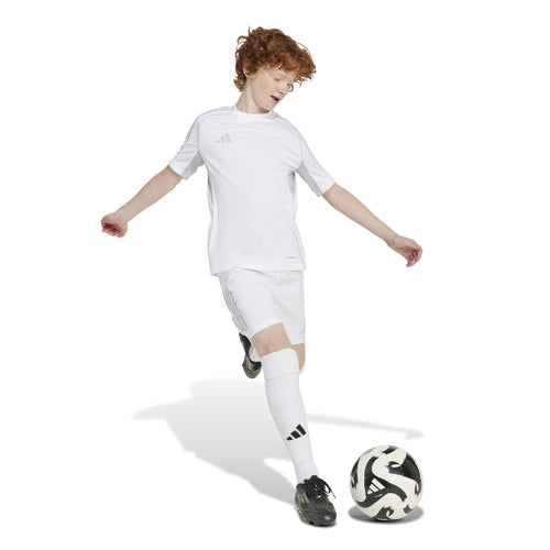 Boys'/Girls' Adidas Youth Tiro 25 Short - WHITE