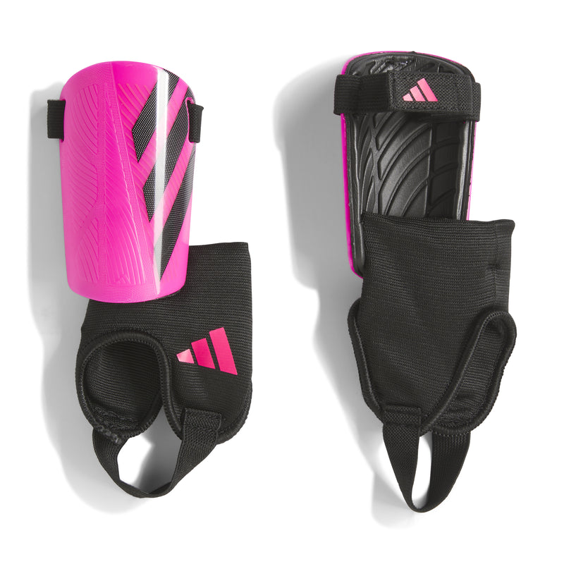 Boys'/Girls' Adidas Youth Tiro Match Shin Guards - BLACK/PINK