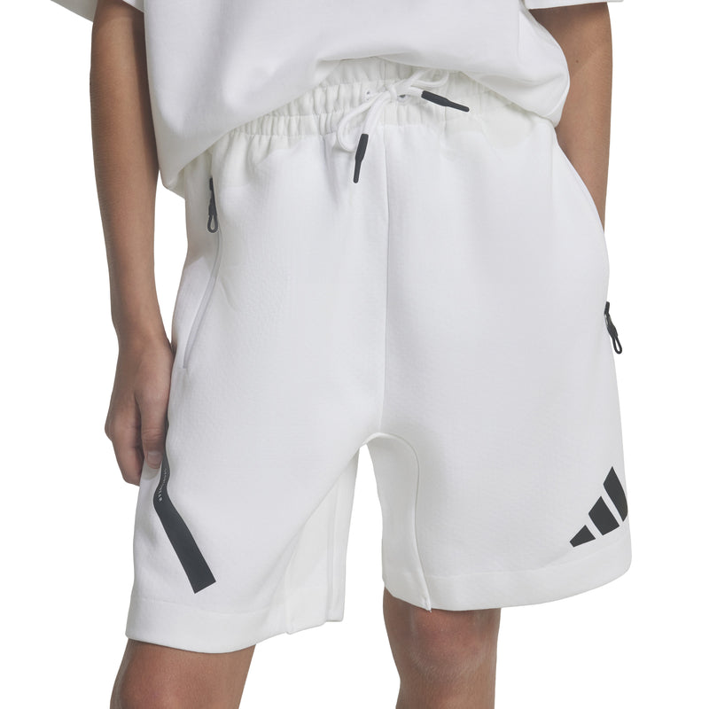 Boys'/Girls' Adidas Youth Z.N.E. Shorts - WHITE