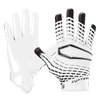 Boys'/Girls' Cutters Youth Rev 5.0 Receiver Gloves - 90002WHT