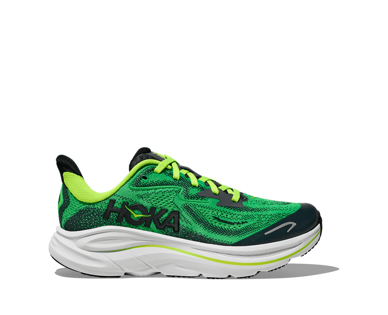 Boys'/Girls' HOKA Clifton 10 - SPRN GRN